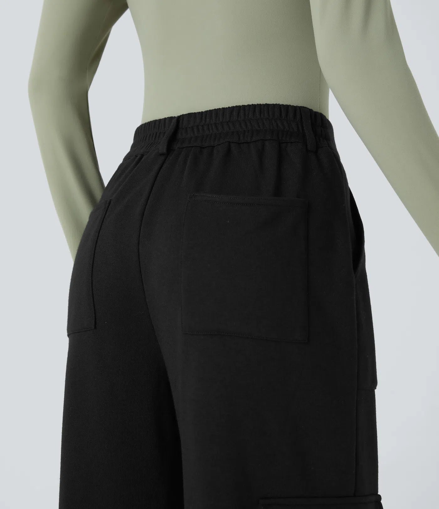 Fleece cargo bukser | Mellem højde cargo bukser | FREYSíA.