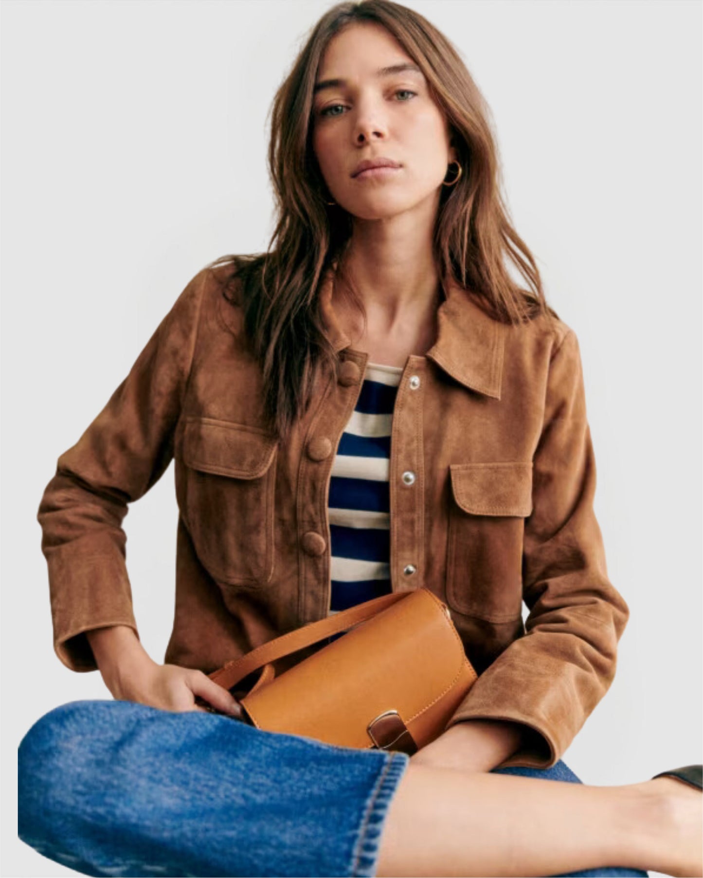 Kvinders Suede Jakke | Adeline Suede Jakke | FREYSíA.