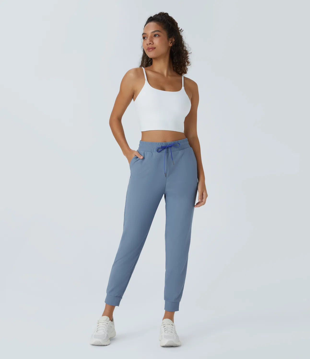 Kvinders Højtaljede Joggers | Højtaljede Jogger Bukser | FREYSíA.