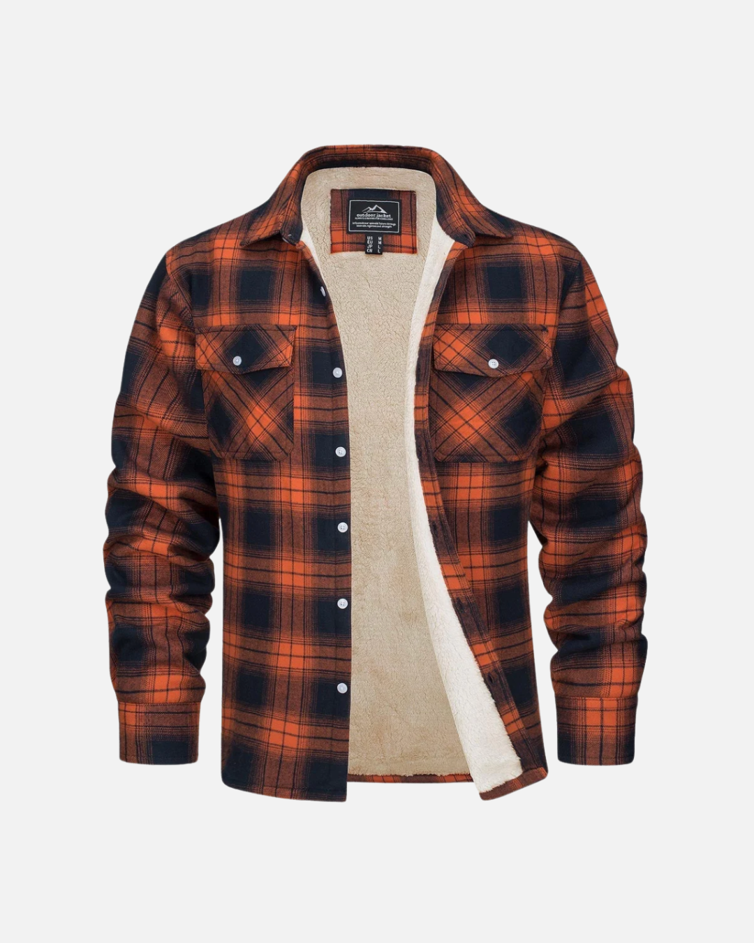 AURA | CHRIS FOREST CHECKERED SHIRT JACKET
