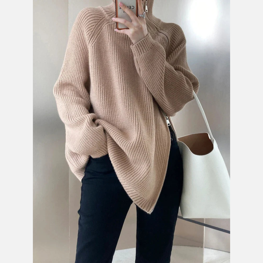 AURA | CHELSEA OVERSIZED TURTLENECK SWEATER