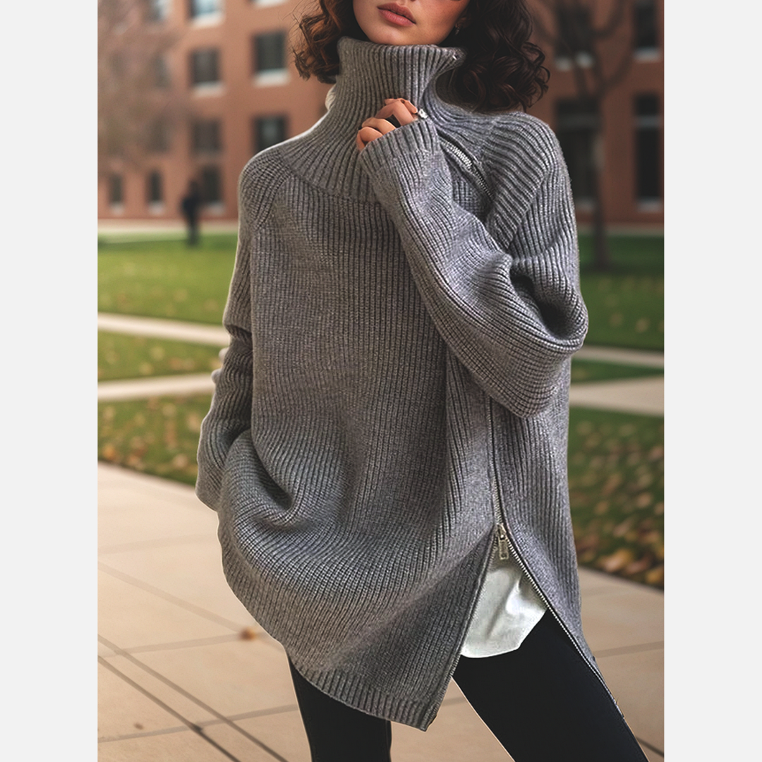 AURA | CHELSEA OVERSIZED TURTLENECK SWEATER