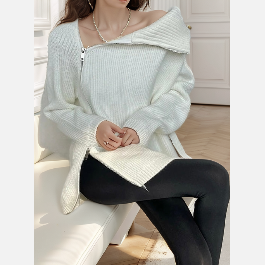 AURA | CHELSEA OVERSIZED TURTLENECK SWEATER