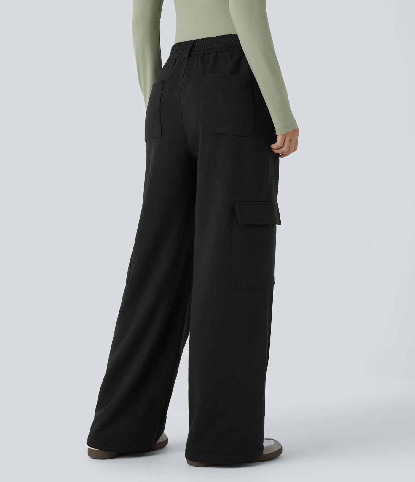 Fleece cargo bukser | Mellem højde cargo bukser | FREYSíA.