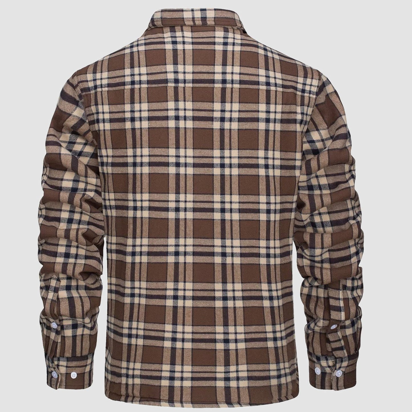 AURA | CHRIS FOREST CHECKERED SHIRT JACKET