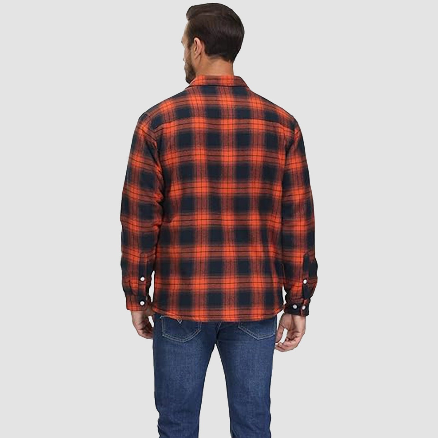 AURA | CHRIS FOREST CHECKERED SHIRT JACKET