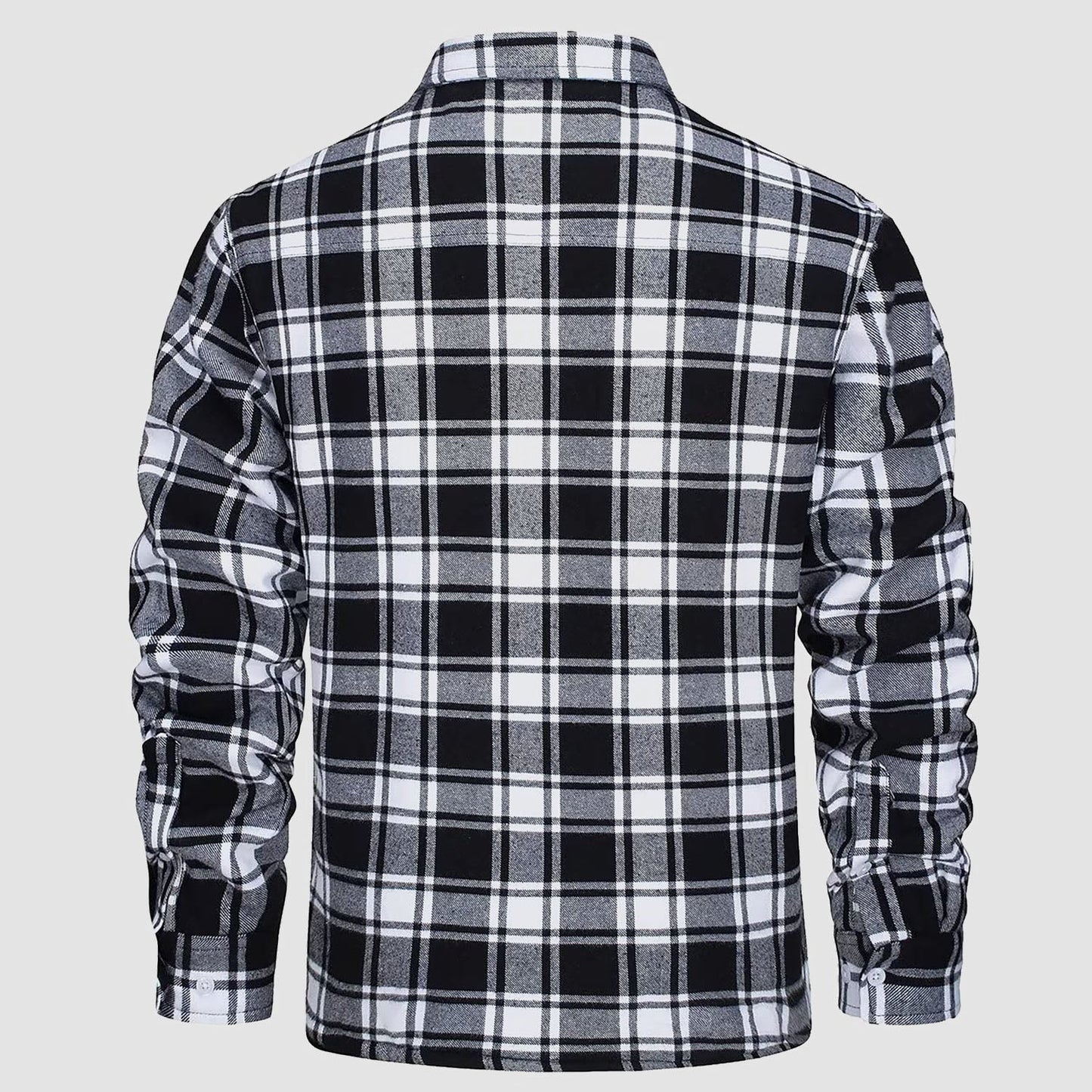 AURA | CHRIS FOREST CHECKERED SHIRT JACKET