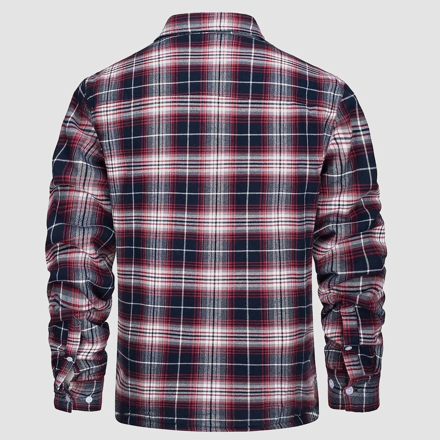 AURA | CHRIS FOREST CHECKERED SHIRT JACKET