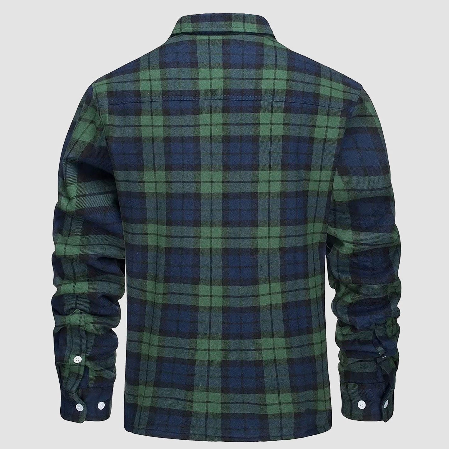 AURA | CHRIS FOREST CHECKERED SHIRT JACKET