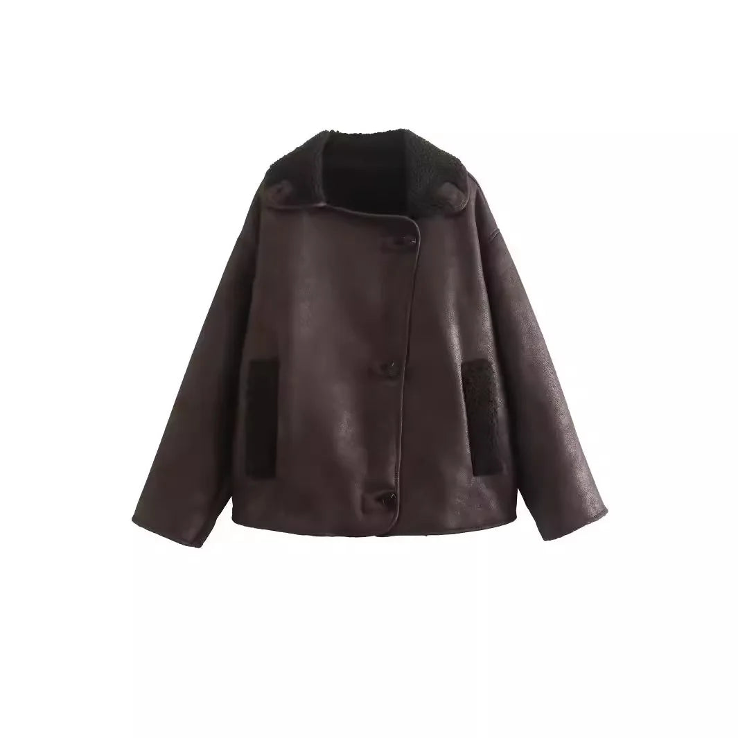 AURA | FAUX FUR COAT