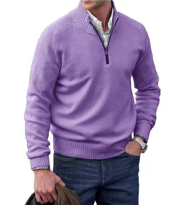 AURA | CRISPIN CLASSIC RIB-KNIT JUMPER