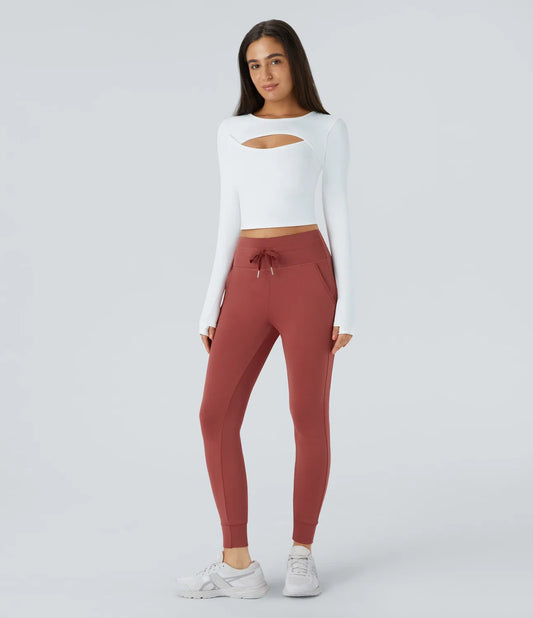 Termiske Højtaljede Joggers | Højtaljede Joggers | FREYSíA.