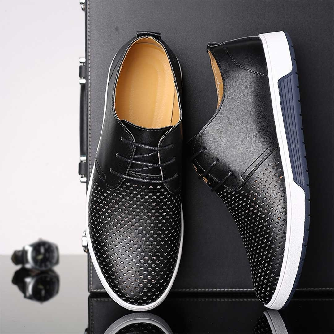 Herremænds klassiske sneakers | Ægte lædersko | FREYSíA.