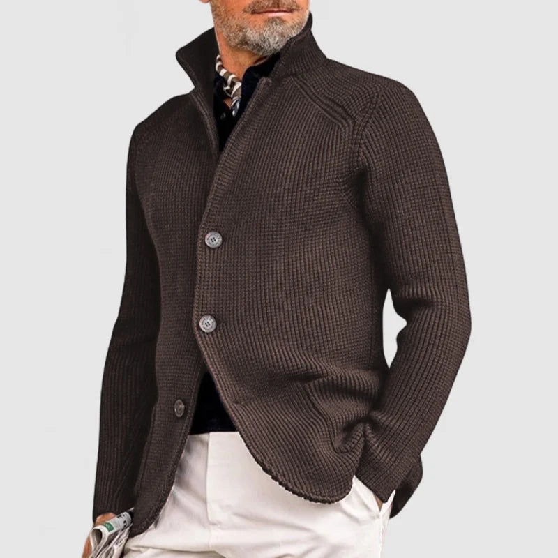 AURA | RETRO KNITTED CARDIGAN