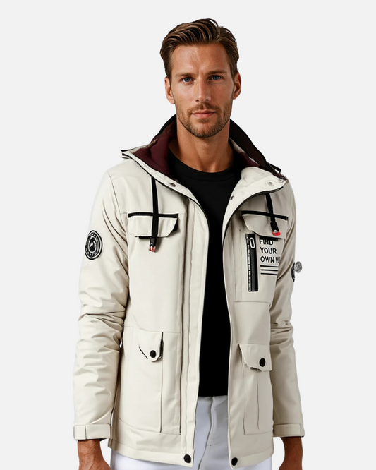 Herre Udendør Frakke | Maverick Luxe Frakke | FREYSíA.