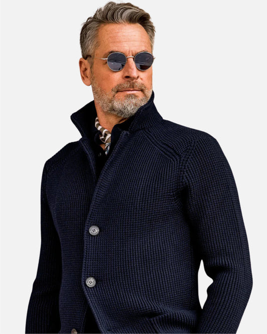 AURA | RETRO KNITTED CARDIGAN