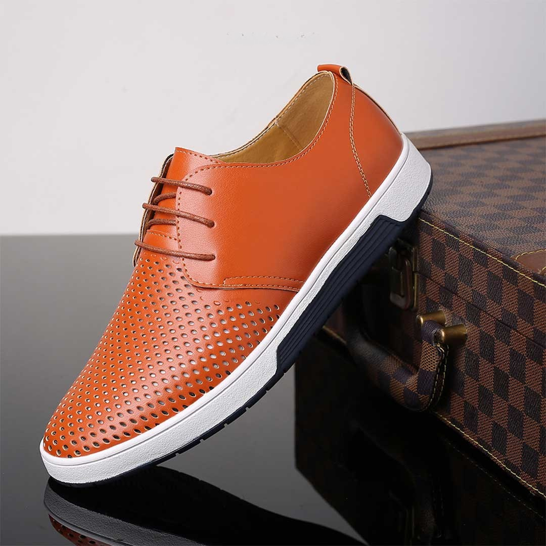 Herremænds klassiske sneakers | Ægte lædersko | FREYSíA.