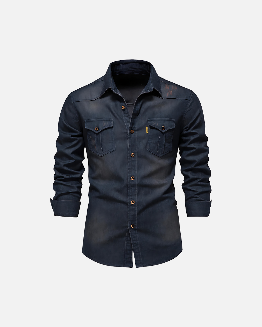Herre denim skjorte | Roman denim skjorte | FREYSíA.
