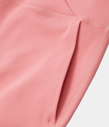 AURA | CROSSOVER PANTS WITH SPLIT HEM & WIDE LEG