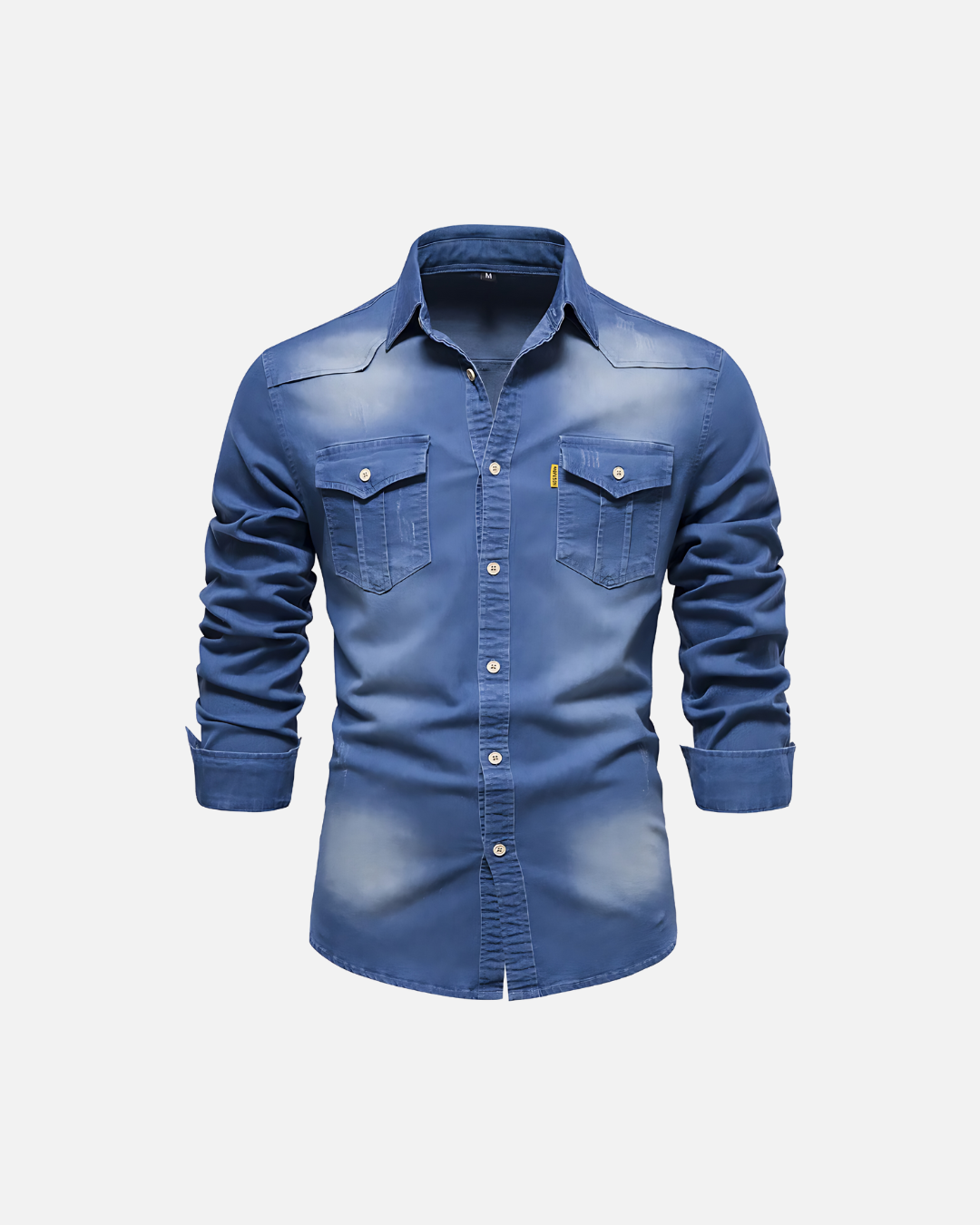 Herre denim skjorte | Roman denim skjorte | FREYSíA.