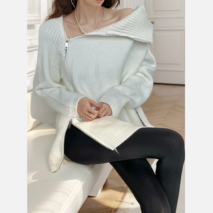 AURA | CHELSEA OVERSIZED TURTLENECK SWEATER