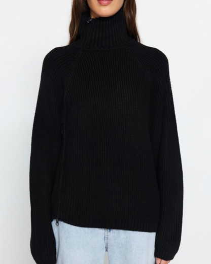 AURA | CHELSEA OVERSIZED TURTLENECK SWEATER