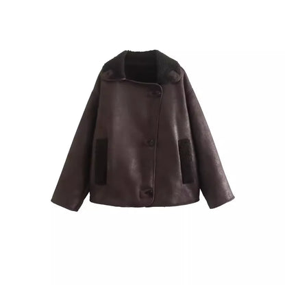 AURA | FAUX FUR COAT