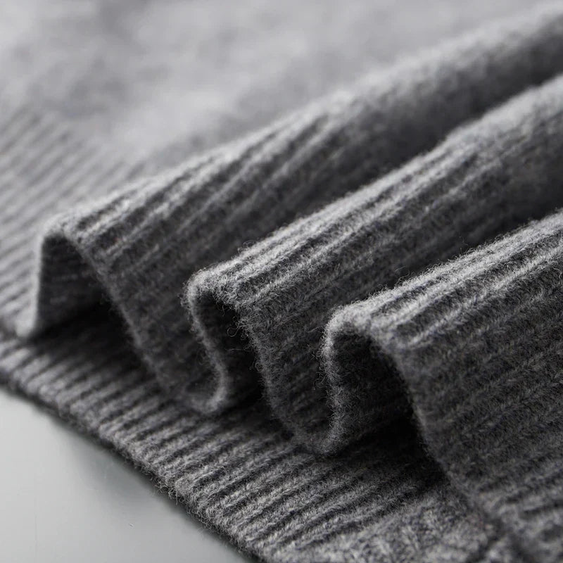 AURA| MASSIMO CASHMERE ZIP-TRACK JACKET